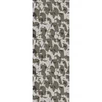 Queence Vinyltapete Benjamin 90x250 cm 0,9 kg grau 34193