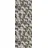 Queence Vinyltapete Benjamin 90x250 cm 0,9 kg grau 34193