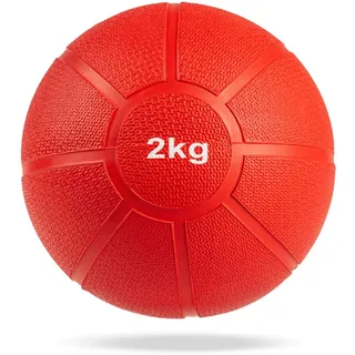 Matchu Sports - Medizinball 1/2/3/4/5 kg Fitnessball Gewichtsball 2