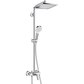 Hansgrohe Crometta E Showerpipe 240 1jet mit Einhebelmischer chrom 27284000