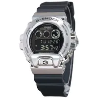 Casio G-Shock Digital Metalllünette Alarm Blitzalarm GM-6900U-1 200M Herrenuhr