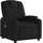vidaXL Massagesessel mit verstellbarer Rückenlehne Polyester 50 x 97 x 50 cm Schwarz