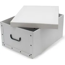 Spetebo Aufbewahrungsbox 51 x 37 cm 3-tlg. creme, blau, bordeaux