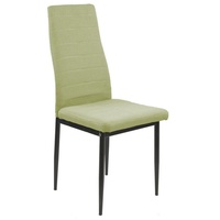 HTI-Living Esszimmerstuhl Stuhl Memphis Webstoff Grün (Stück, 1 St), Esszimmerstuhl Metallgestell Vierfuß grün
