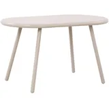 CLP Velva Loungetisch oval 0 x 0 x 0 cm Grau/Silber