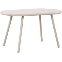 CLP Velva Loungetisch oval 0 x 0 x 0 cm Grau/Silber