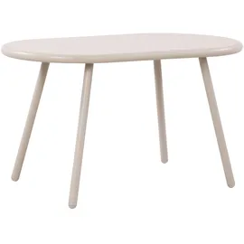 CLP Velva Loungetisch oval 0 x 0 x 0 cm Grau/Silber