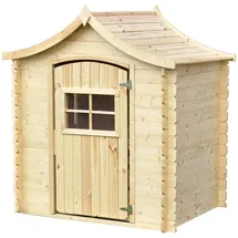 TIMBELA Spielhaus M550 Natur
