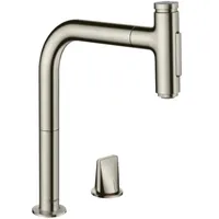 Hansgrohe Metris Select M71 edelstahl finish 73819800