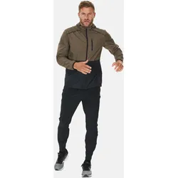 Outdoorjacke ENDURANCE "Hugoee", Herren, Gr. L, braun, 100% Polyester, mehrfarbig, sportlich, normal, ohne Ausschnitt, Langarm, Jacken, aus winddichtem Material
