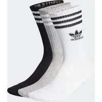 Adidas Originals Crew 3 Pack Socken in Grau, Größe XL