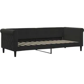 vidaXL Tagesbett 80 x 200 cm Schwarz