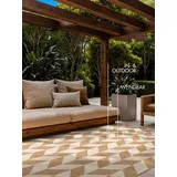 Ted Baker Terrick Wendeteppich", beige Jute weiß), B:200cm H:8mm L:300cm, Polypropylen, Teppiche, Teppich, Designteppich, Wetterfest, Pflegeleicht, Modern, Wohnzimmer, Terrasse