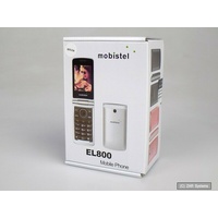 Mobistel EL800 Weiß Klapphandy 2,8 Zoll Dual-Sim Kamera Radio große Tasten