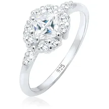ELLI PREMIUM Elli Ring 925 Sterling Silber Verlobungsring in silber, | Gr.: 56