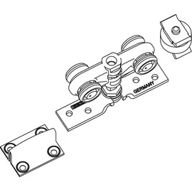 GEZE Zubehörset Grundkarton Rollan 80 Nt GEZE