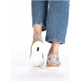 Rieker Slipper Damen Weite E Silber 38