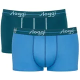 SLOGGI Herren Hipster C2P box, Boxershort, 2er Pack - Start Hipster