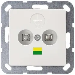 Siemens 5TG2564 DELTA i-system Doppel-Potentialausgleichsdose, titanweiß