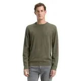 Tom Tailor Rundhalspullover Grau XL