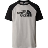 The North Face T-Shirt »M S/S RAGLAN EASY TEE«, grau
