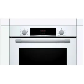 Bosch Backofen-Set weiß EcoClean + Induktionskochfeld HomeConnect