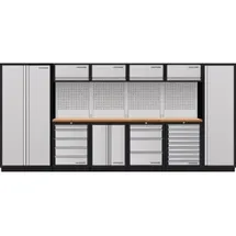 Kraftwerk Mobilio 6er Kombi, Flügeltür, Hochschrank, Buche