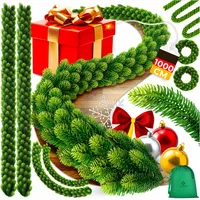 Kesser KESSER® Weihnachtsgirlande Naturgetreues Tannengrün - wie echt -