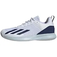 Adidas Herren Courtflash Speed Tennis Shoes Tennisschuhe, Cloud White/Dark Blue/Halo Blue, 40 EU