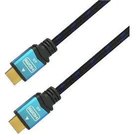 AISENS HDMI-Kabel A120-0360 HDMI Typ A (Standard) 10 m Schwarz/Blau
