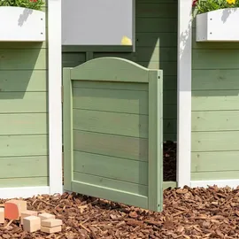[en.casa] Spielhaus Kuoldsvin 144 x 102 x 90 cm Grün/Weiß