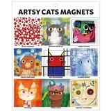 Mudpuppy Artsy Cats Magnets (Mudpuppy)