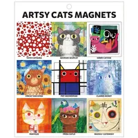 Mudpuppy Artsy Cats Magnets (Mudpuppy)