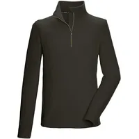 KILLTEC Fleeceshirt mit Stehkragen dunkeloliv 3XL