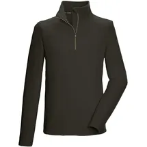 KILLTEC Fleeceshirt mit Stehkragen dunkeloliv 3XL