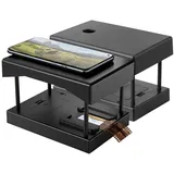 Somikon Dia Digitalisierer: Mobiler Scanner für 35-mm-Dias und -Negative, mit LED-Beleuchtung, App (Negativ Scanner, Mobile, Flachbettscanner)