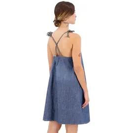 G-Star Para Simple Kurzes ärmelloses Kleid - Faded Ionic Blue - M