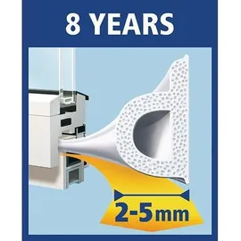 Tesa Dichtung P-Profil 100 m x 9 mm