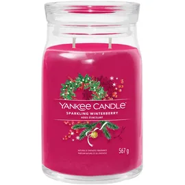 Yankee Candle Sparkling Winterberry Duftkerze 567 g