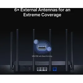 Mercusys BE9300 Tri-Band WiFi 7 Router MR47BE, Router,