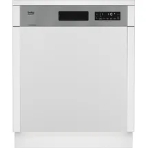Beko BG640EXTI Einbau-Geschirrspüler (teilintegrierbar, 598 mm breit, Edelstahl)
