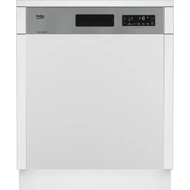 Beko BG640EXTI Einbau-Geschirrspüler (teilintegrierbar, 598 mm breit, Edelstahl)