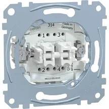 Merten Doppeltaster-Einsatz 2S MEG3165-0000