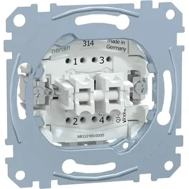 Merten Doppeltaster-Einsatz 2S MEG3165-0000