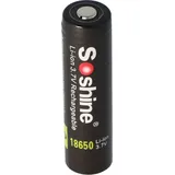 Soshine 18650 3400mAh 3,6V, 3,7V Li-Ion-Akku 68,2x18,45mm PCB geschützt Panasonic Zelle