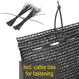 Sol Royal Sichtschutzelement 5000 x 150 cm Anthrazit Polyethylen