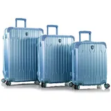 HEYS Xtrak Koffer-Set 3-tlg. blau/hellblau/icy blue