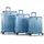 HEYS Xtrak Koffer-Set 3-tlg. blau/hellblau/icy blue