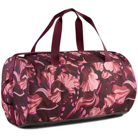 Puma Barrel Bag Floral Ribbon ruby shimmer/poised pink