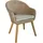 Garden Pleasure Carson Gartenstuhl 2er-Set 0 x 0 x 0 cm taupe stapelbar